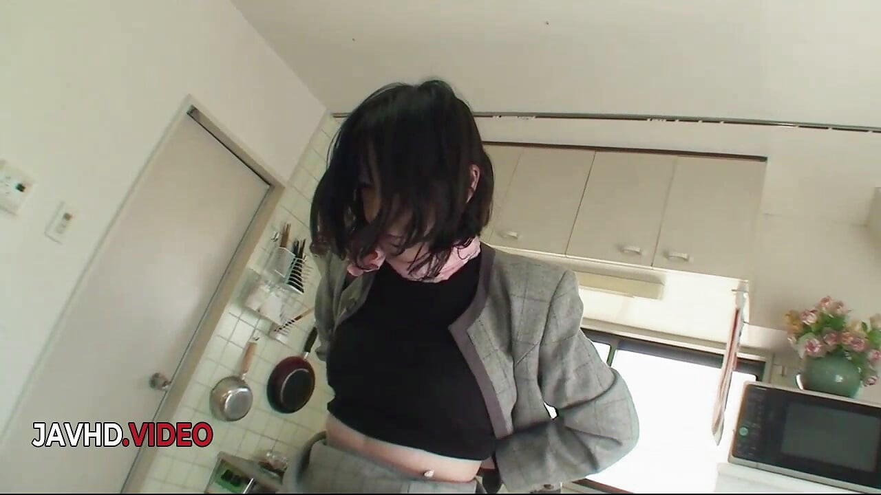 Passionate Asian Kiyoe Majima teases her lush body with intense vibrator play