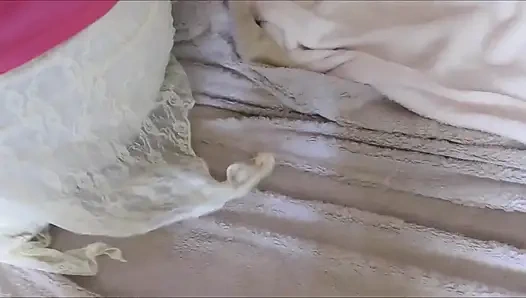 Bakış açısı ağrılı Omzuna Masaj Yaptıktan Ve Memelerle Ve Götle Oynadıktan Sonra Göte Domalarak Boşalma