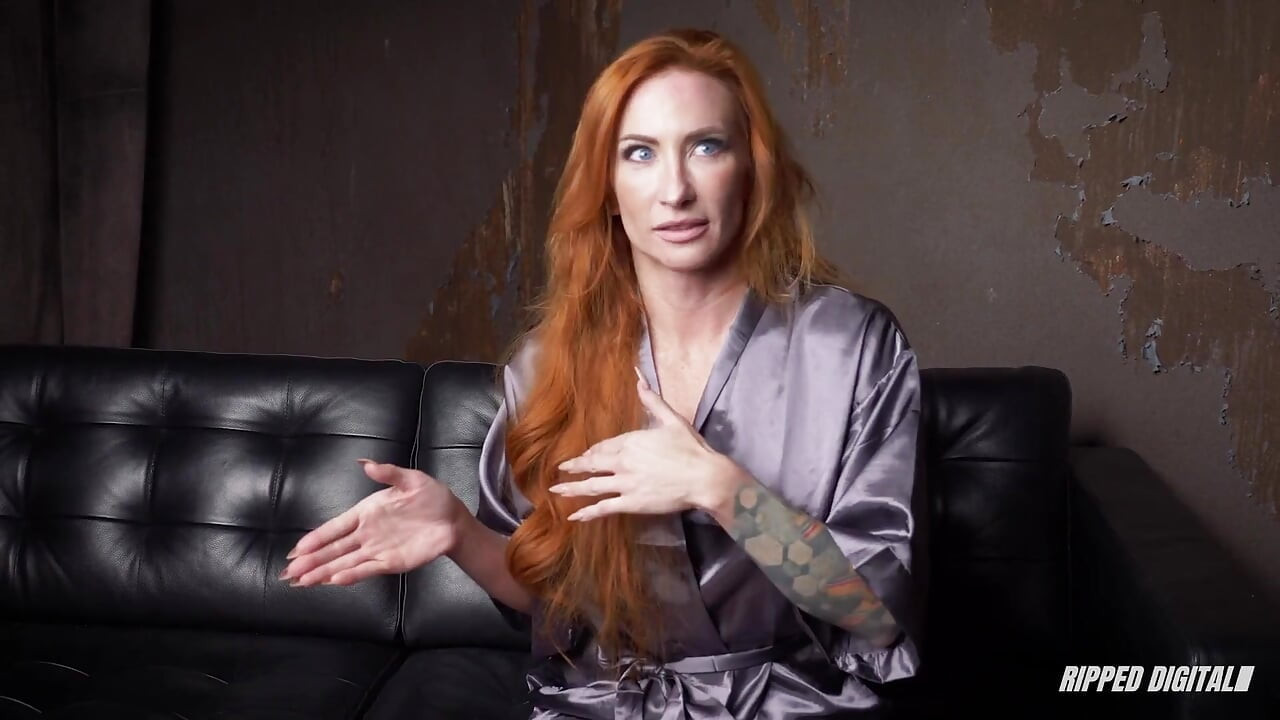 Bondage Redhead Sophia Locke Giggles During Quality Assurance