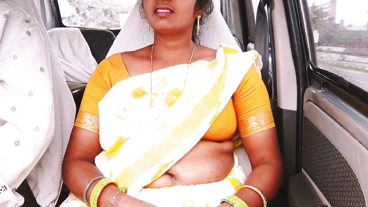 Indian Car Sex. House Maid Try to Fucking with House Owner. Telugu Dirty Talks.