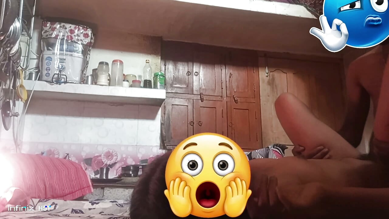 Couple in kitchen Room