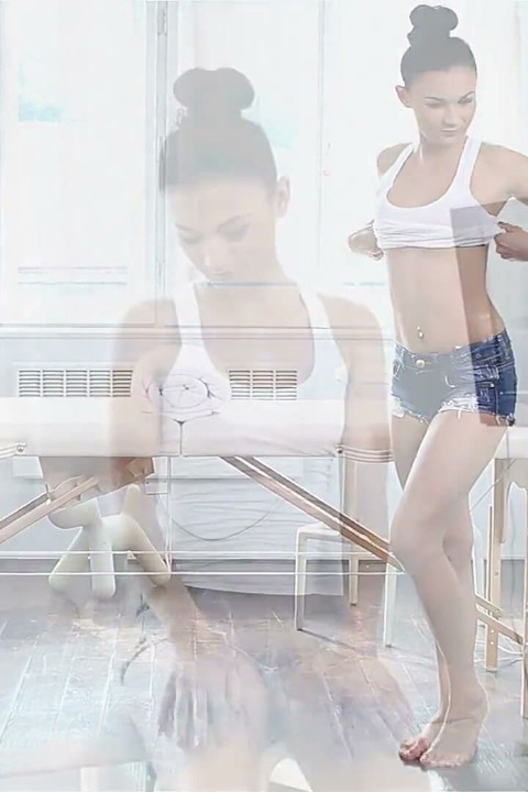 Body and pussy massage for Albina