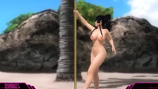 Dead Or Alive 5 Последний мод с круглым шестом и танец