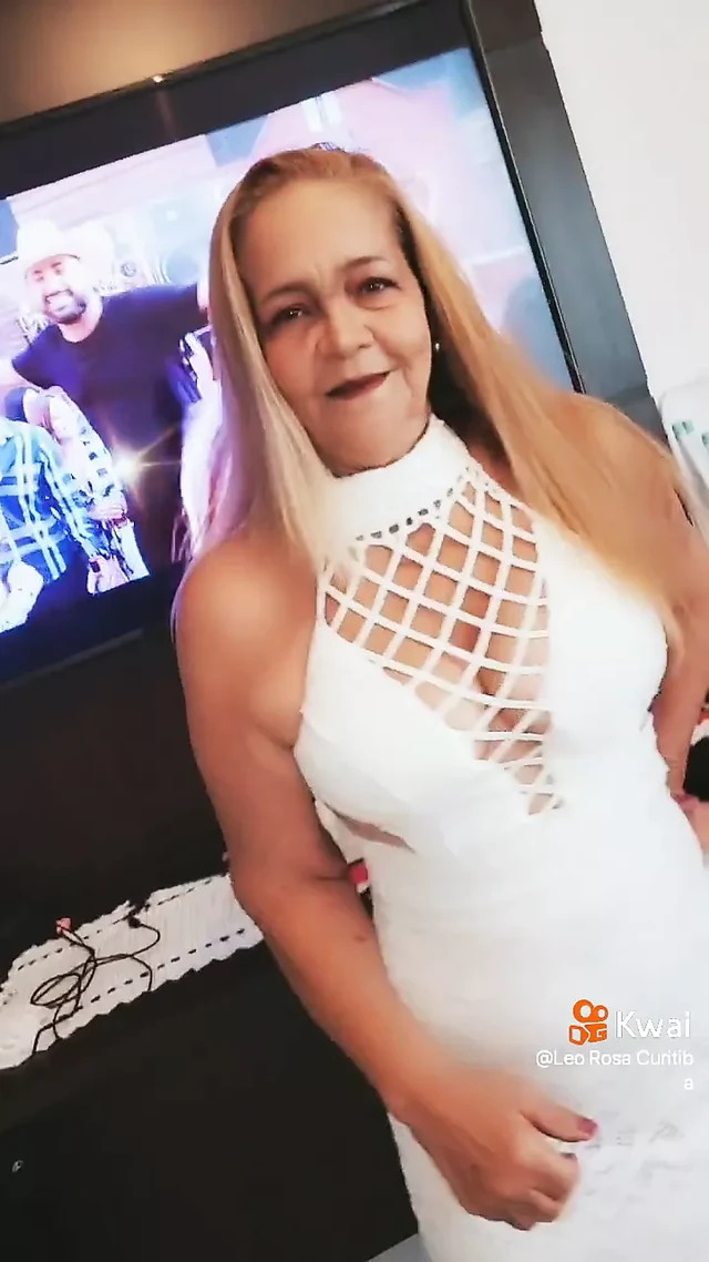 Me in a white dress