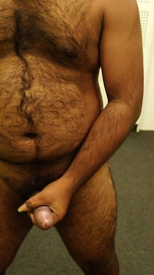 Handjob in cum short  than big spern  with show my ass hole | Clip 1