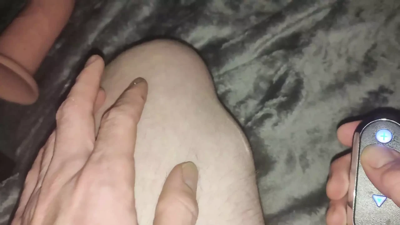 Fucking Machine Fucked with 5 Dildos One After the Other!