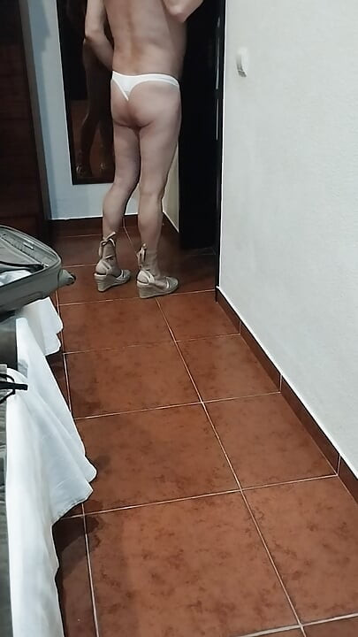 In a Thong with My Wife's Heels