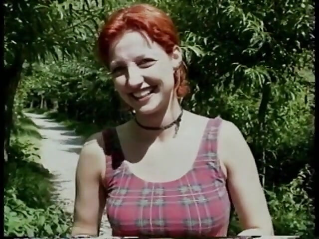 Redhead MILF for first time on cam