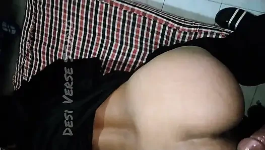 Desi Teen Bhabhi Doggy Style Pusssy and Anal Fucking Very Hard Moaning