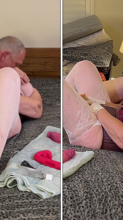 Granny Norma Jean: Fingered, Dildo Played, And Fucked To A Missionary Creampie 7825CAMS1246M | Clip 2