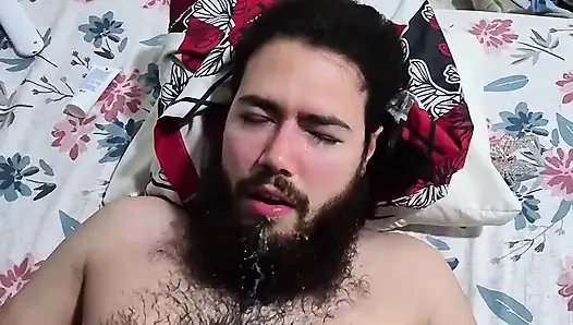 Milk From My Boobs on the Beard of My Neighbor
