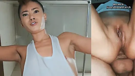 Immer für dich bereit, papi - dein analmädchen