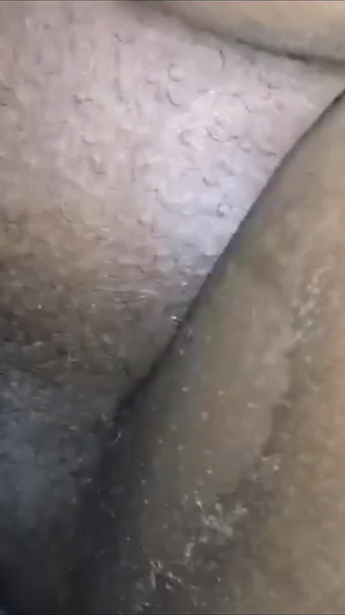 Squirting on His Big Black Hard Cock