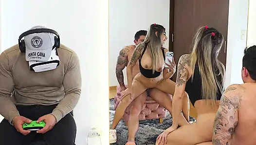 CUCKOLD! Kocasının ona ayırdığı zaman yoksa kayınbiraderi onu sikiyor! AĞZıNA BOŞAL!