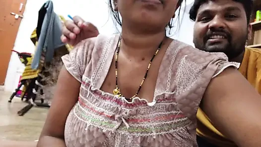 stepBrother-sister romance in hindi audio - romantic boobs show video - Desi village bhabhi beautiful boobs and beautiful pussy.