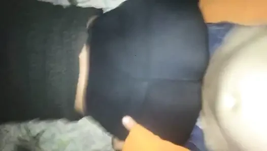 Ich habe den schuh gebrochen und steckte ihn rein