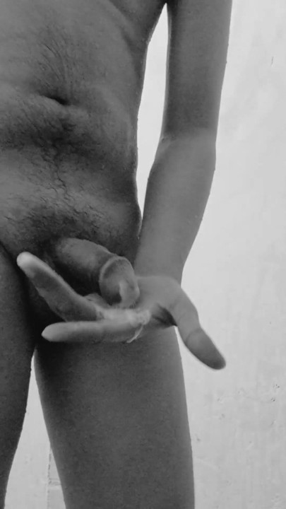 Hot boy small penise take a shower in washroom | Clip 1