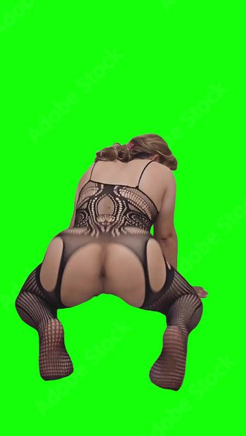 My sexy ass dance Green Screen