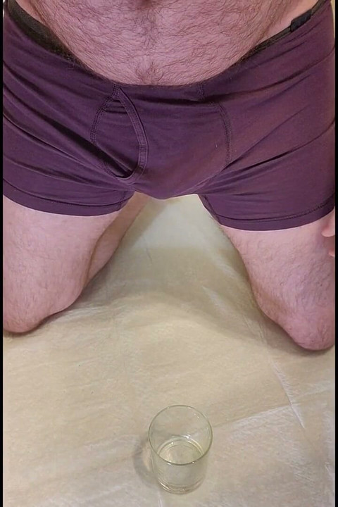 Playing with a Glass in My Undies
