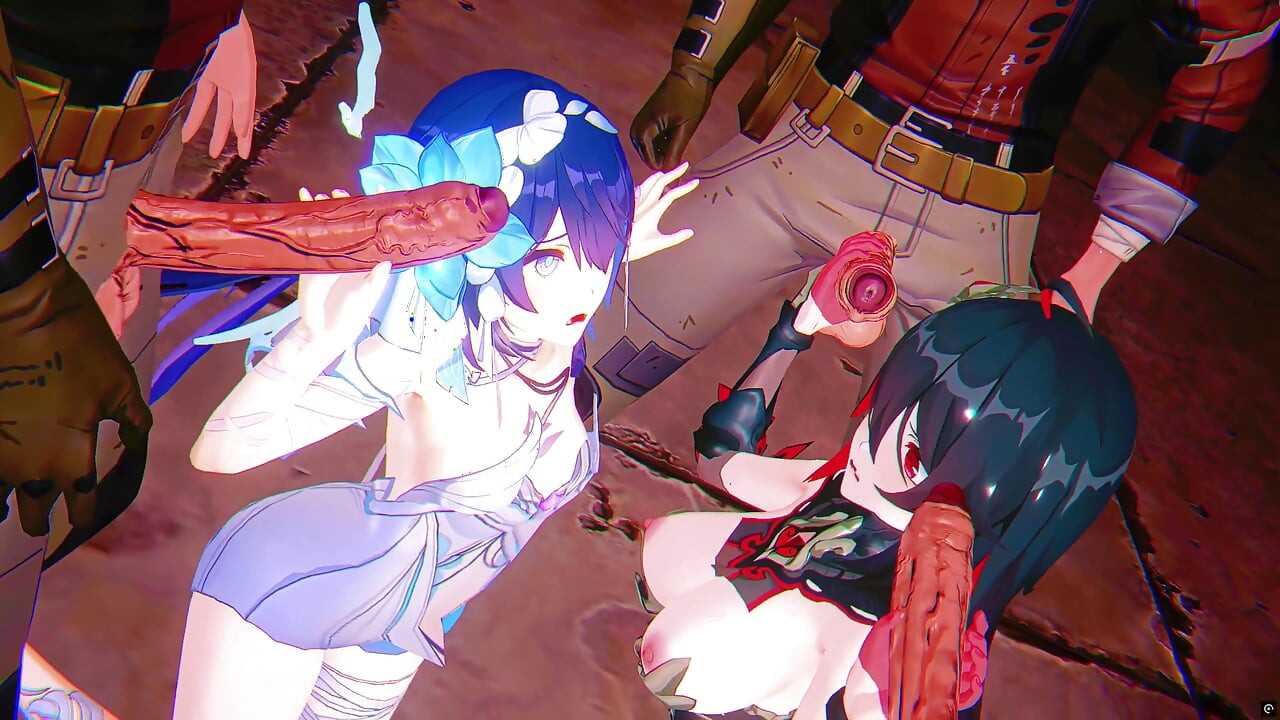 Honkai Impact - Seele Vollerei BBC Rough Sex - Animacje Hentai 3D
