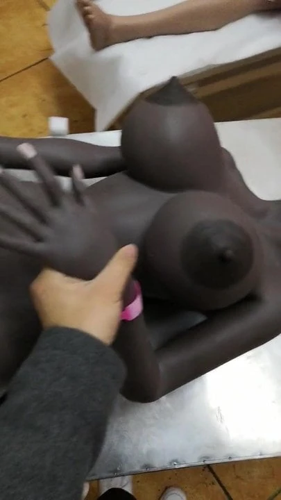 Playing with my New Busty Ebony Girlfriend