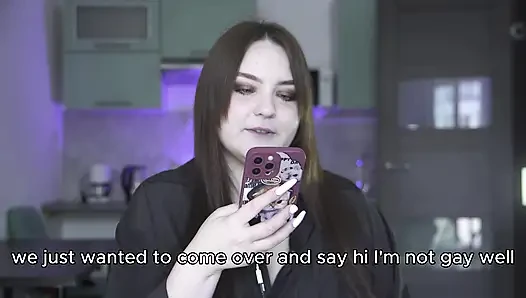 Porno hikayesi - oğlan ilk kez anal seks için eşcinsel grup seks (İngilizce, bakire, yüze boşalma)