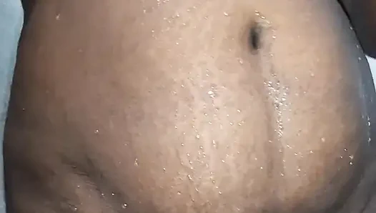 Desi big ass bhabi taking bath completely naked