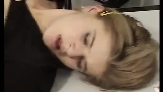 Cute German Babe Gets Huge Load of Cum in Her Face