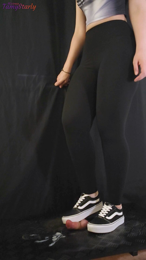 Vans Girl Hard Stomping, Full Weight Trampling - Trample, Bootjob, Ballbusting, CBT, Shoejob, Stomp, Shoes