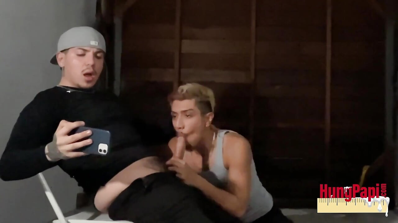 Gay Cholo Sucks Gang Thugs Cock