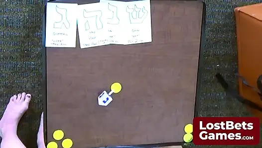 Chelstein and Dee Williams in a Game of Strip Dreidel