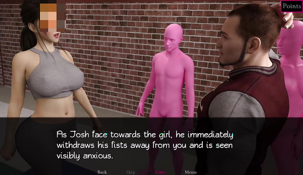 Nerd to alpha #2 - The girl showed her pussy in class