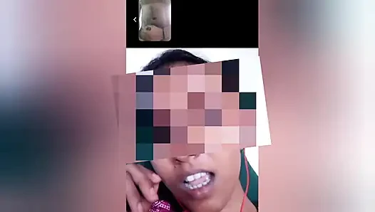 Video call sex Indian wife bhabhi ji ka mu me lena bhabhi