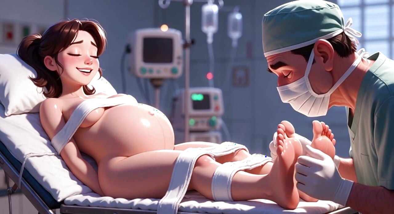 Bác sĩ hư hỏng bú ngón chân bệnh nhân mang thai trong phẫu thuật