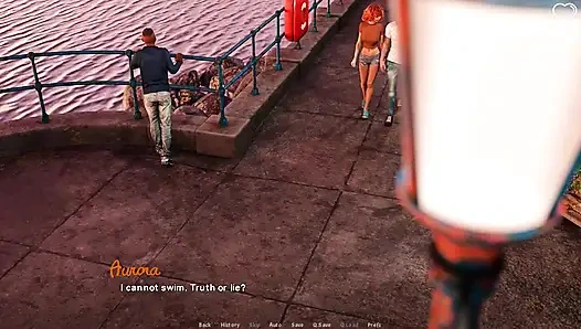 Off the record: cute red head girl in the park ep 7