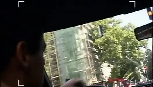 Beautiful blonde ass fucking in dogging position...cum in mouth