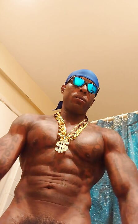 Big Black Hairy Cock Worship Hallelujah Johnson (Exile) Tall Dark Chocolate Muscles Tattoos Hairy BBC Hallelujah Johnson Masturb