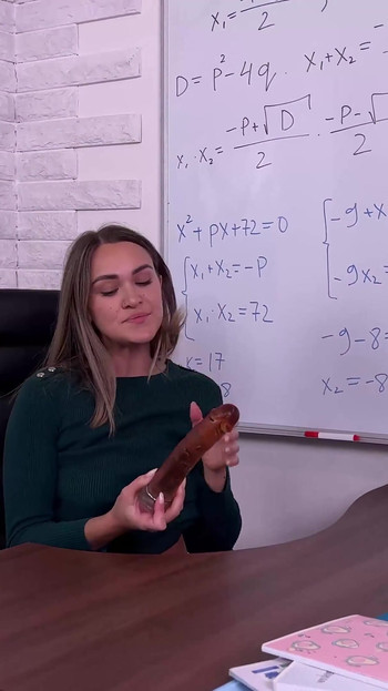 Thrilling moment from "I SHOWED MY STUDENT HOW TO MASTURBATE PROPERLY"
