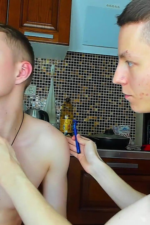 I Shave His Ass and Then His Face!