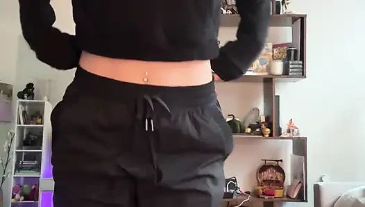 Canadian Hottie Gets off in the Drive Thru!