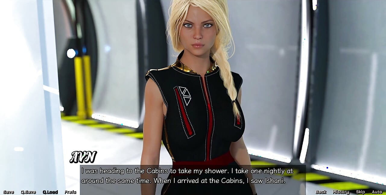 Stranded in Space - Blonde Virgin Caught Me with Her Step Sister