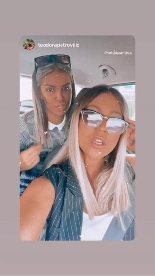 Serbian whore Julija Pantic insta story compilation