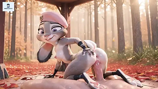 Judy Hopps  reverse cowgirl animat foot fetish hentai furry