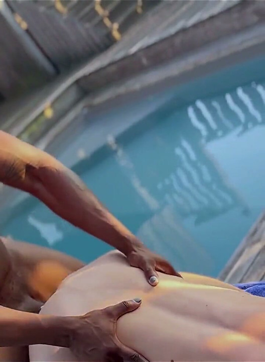 Max Konnor & Zane Kazan Poolside Fuck