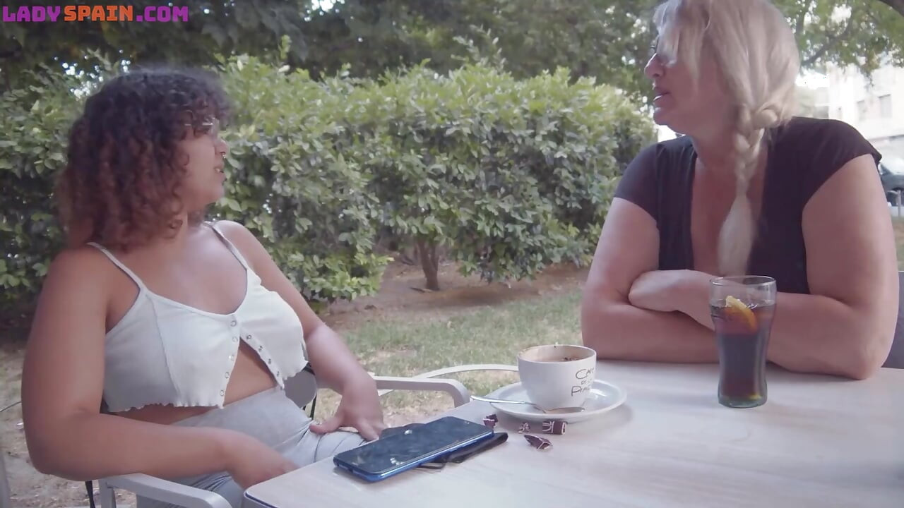 Mrs. Godmother Fina Introduces Her Niece to Cris Angelo and Her Tits Are Hard Sucked and Fucked