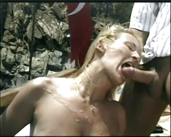 Anal fuck orgy with sexy vintage MILFS outdoor, on the yacht