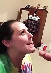 blowjob facial