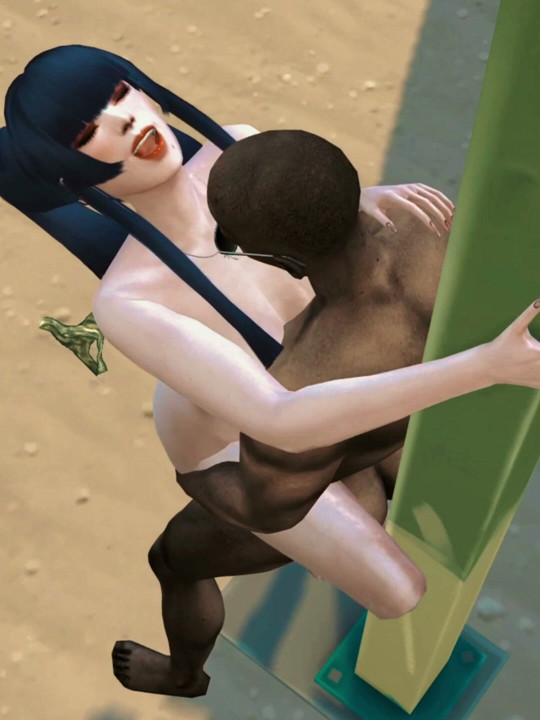 Nyotengu de Dead Or Alive - Sims 4