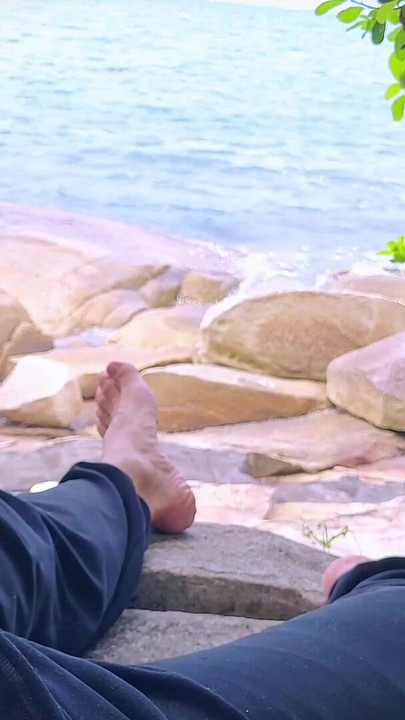 Epic moment from "Handjob surprise ejaculation on the beach"