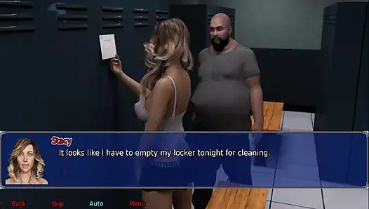 The office wife #24 - Stacy got fucked by the guys at work...Jason fucked stacy in the car and a stranger joined in.